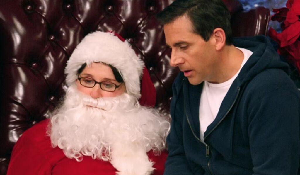 A still from Secret Santa in The Office | Source: NBC