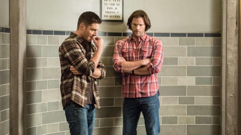 Jensen Ackles and Jared Padalecki in Supernatural