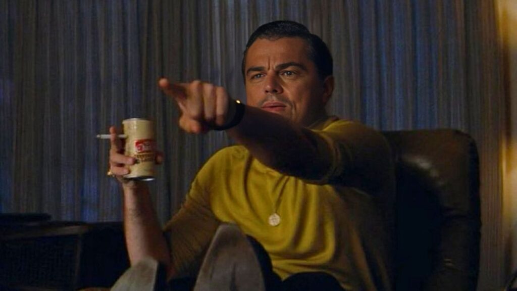 Leonardo DiCaprio in Once Upon a Time in Hollywood