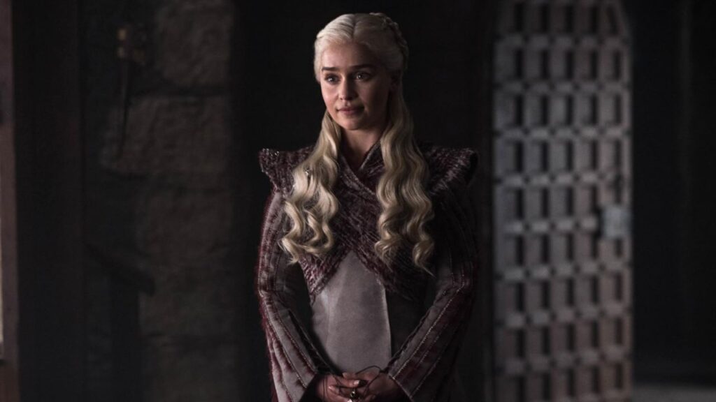 Emilia Clarke in Game of Thrones