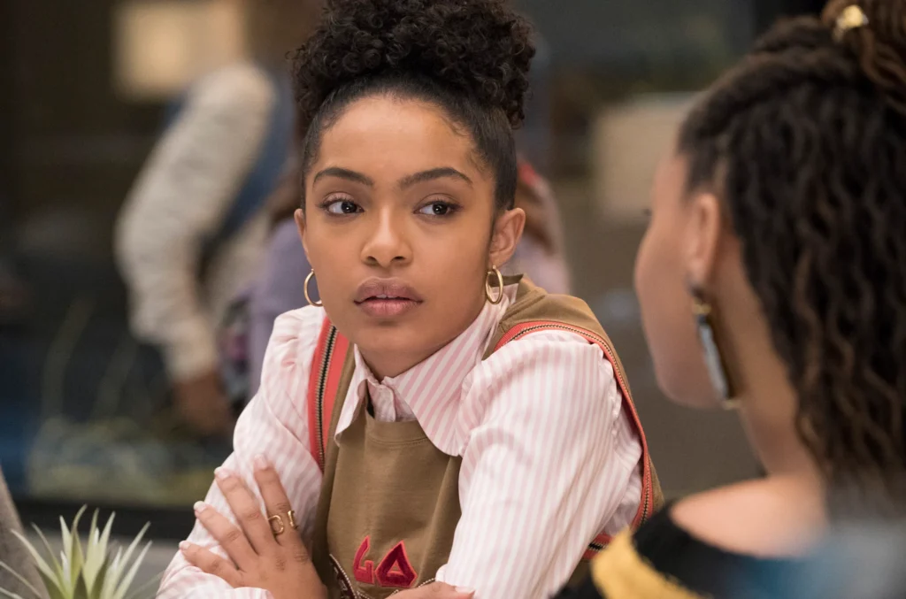 Yara Shahidi as Zoey Johnson in Grown-ish