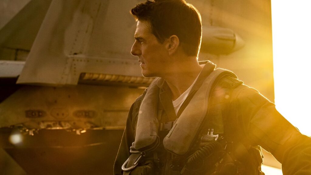 Tom Cruise in Top Gun: Maverick