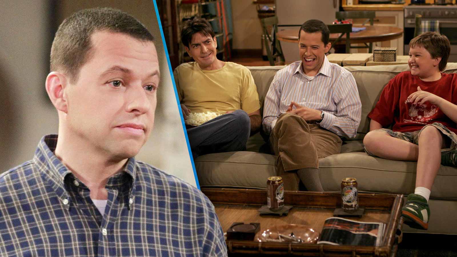 Angus T. Jones, Jon Cryer in Two and a Half Men