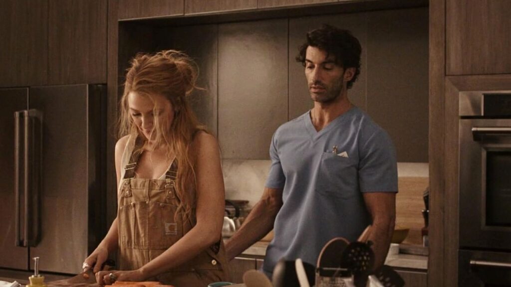 Blake Lively and Justin Baldoni in It Ends With Us 