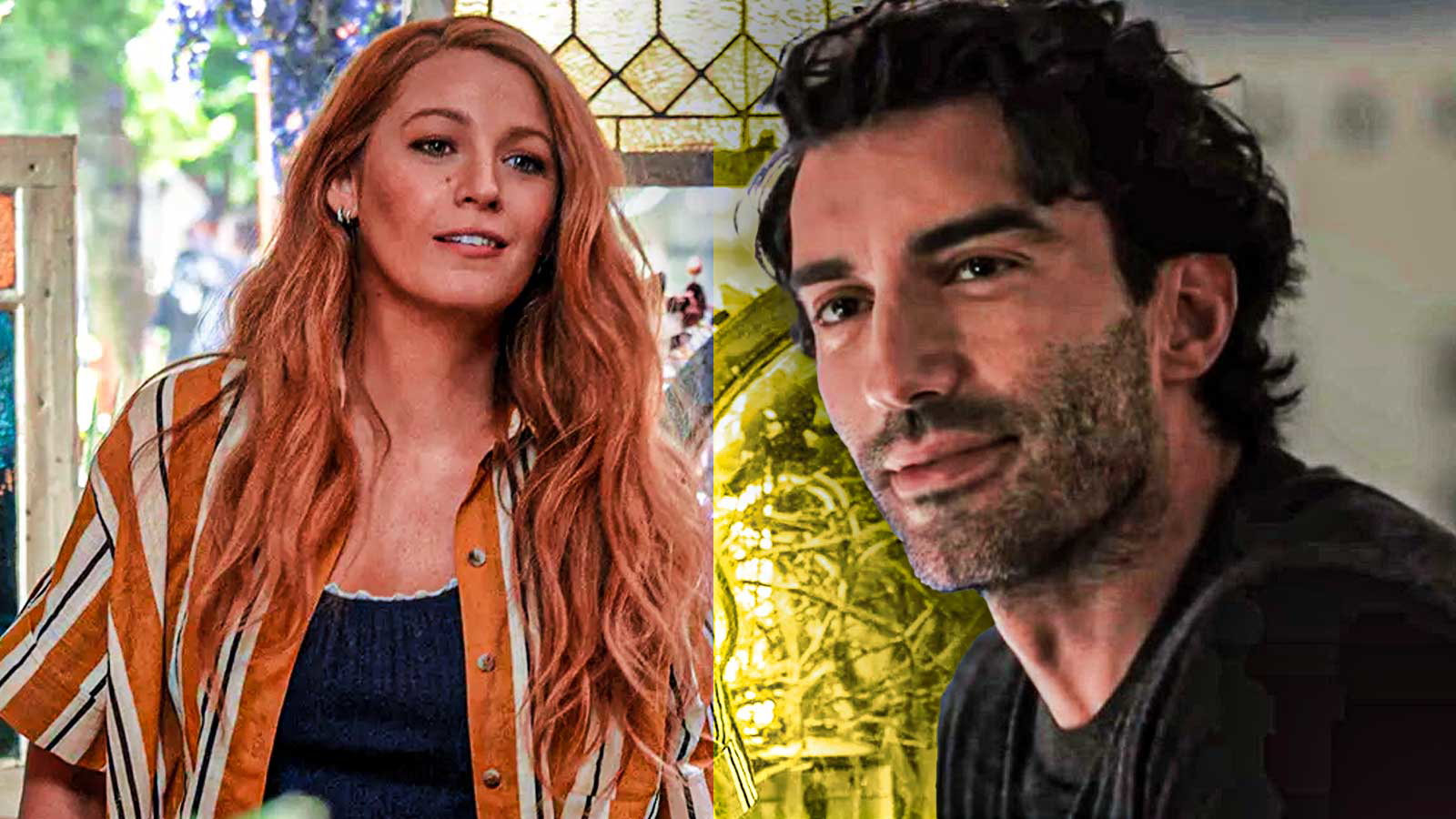 Justin Baldoni and Blake Lively in It Ends with Us