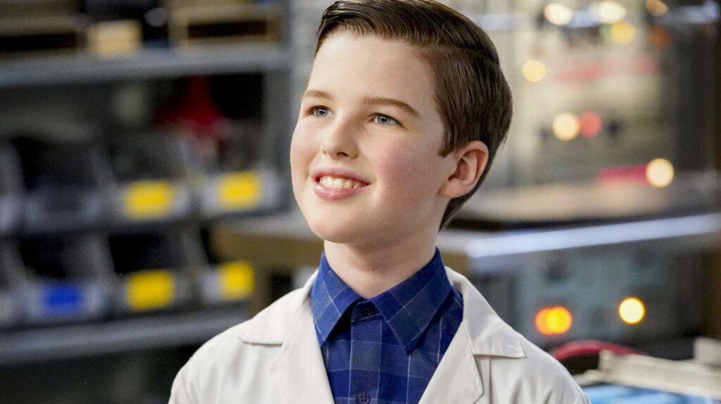 A still from Young Sheldon