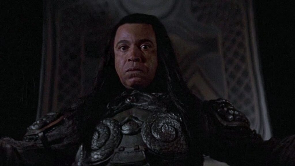 James Earl Jones in Conan the Barbarian