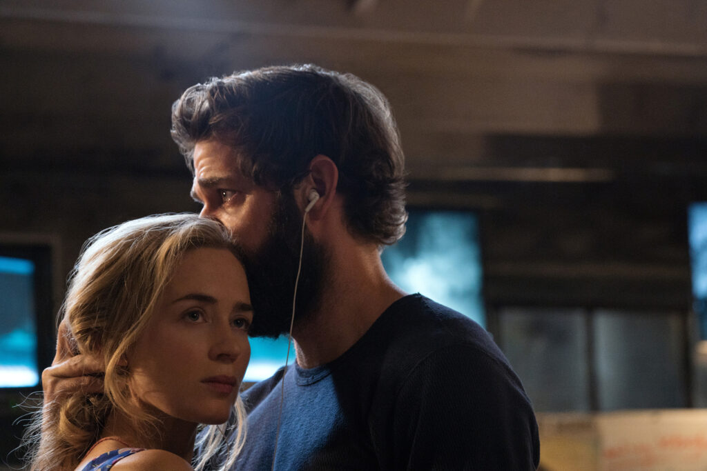 Emily Blunt and John Krasinski in A Quiet Place 