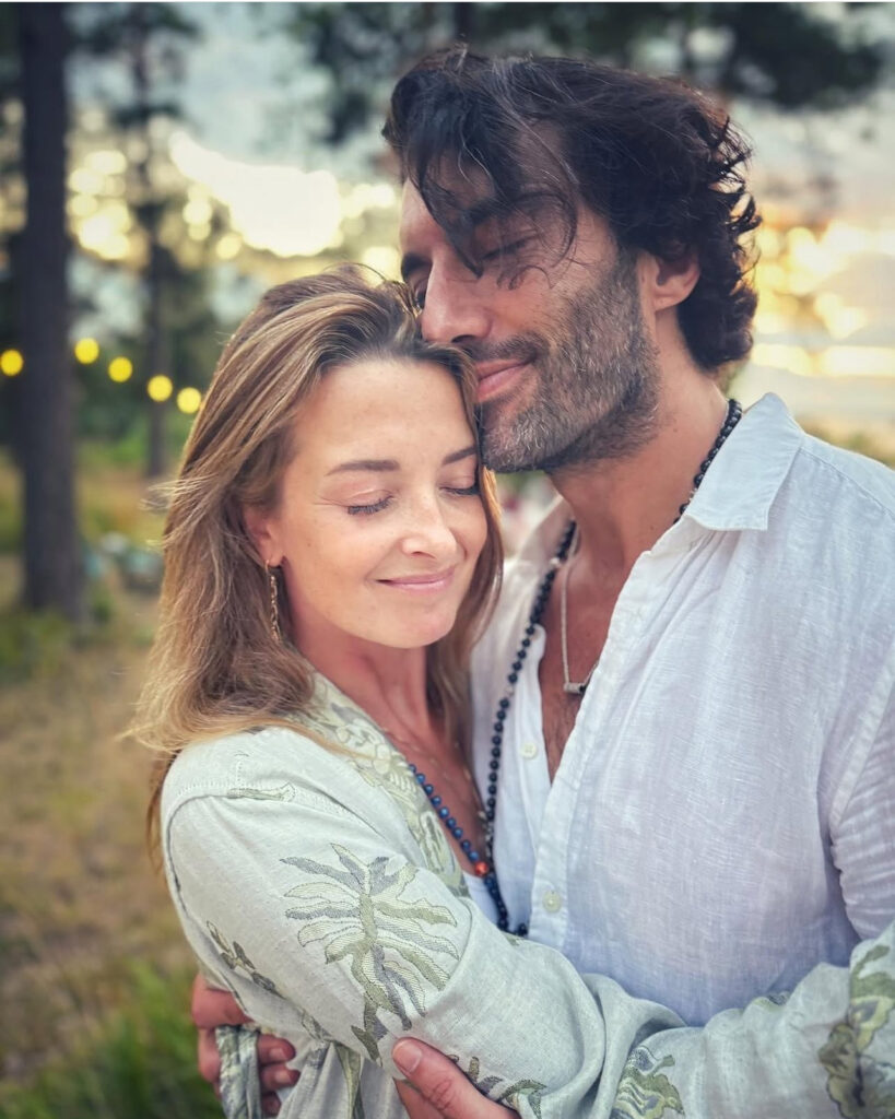 Justin Baldoni with wife Emily Baldoni 