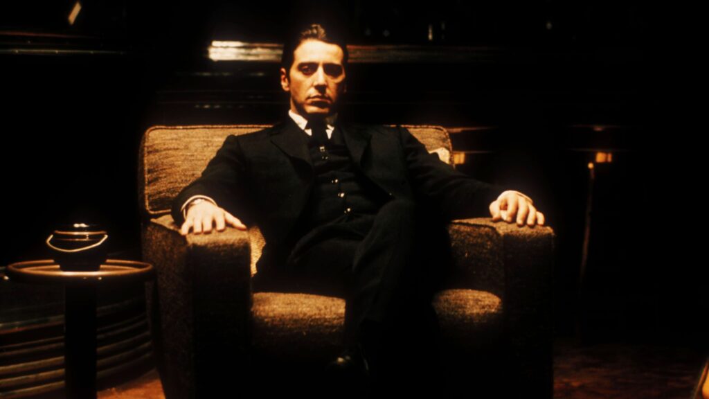 Al Pacino as Michael Corleone in The Godfather Part II 