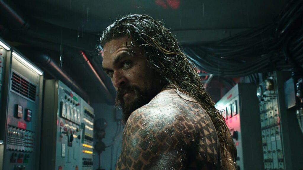 Jason Momoa in Aquaman 