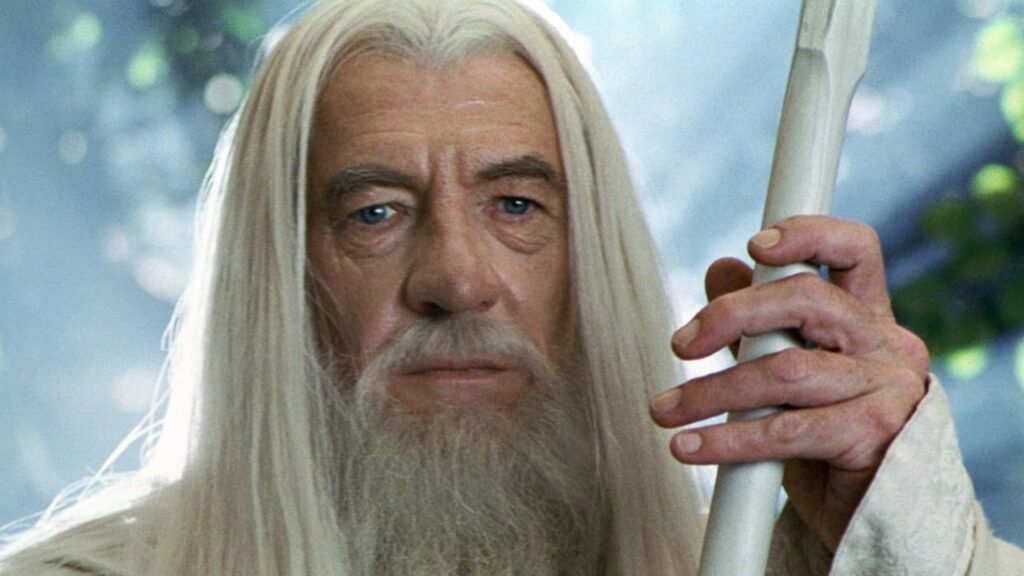 Ian McKellen in The Lord of the Rings: The Two Towers