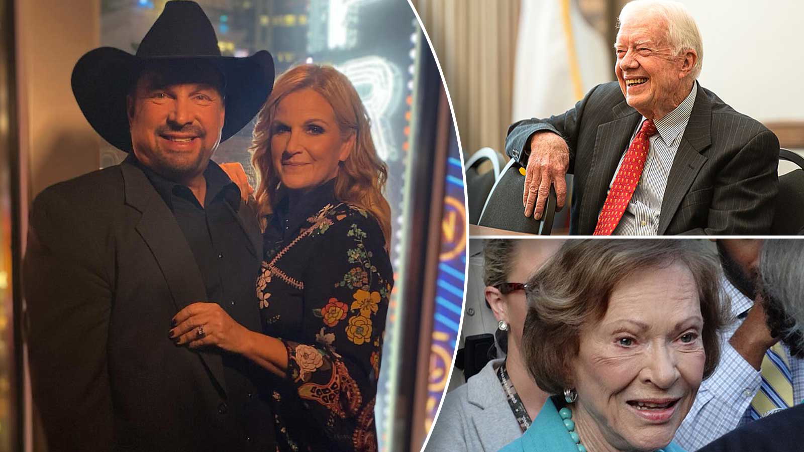 garth brooks-trisha yearwood-jimmy carter-rosalynn carter