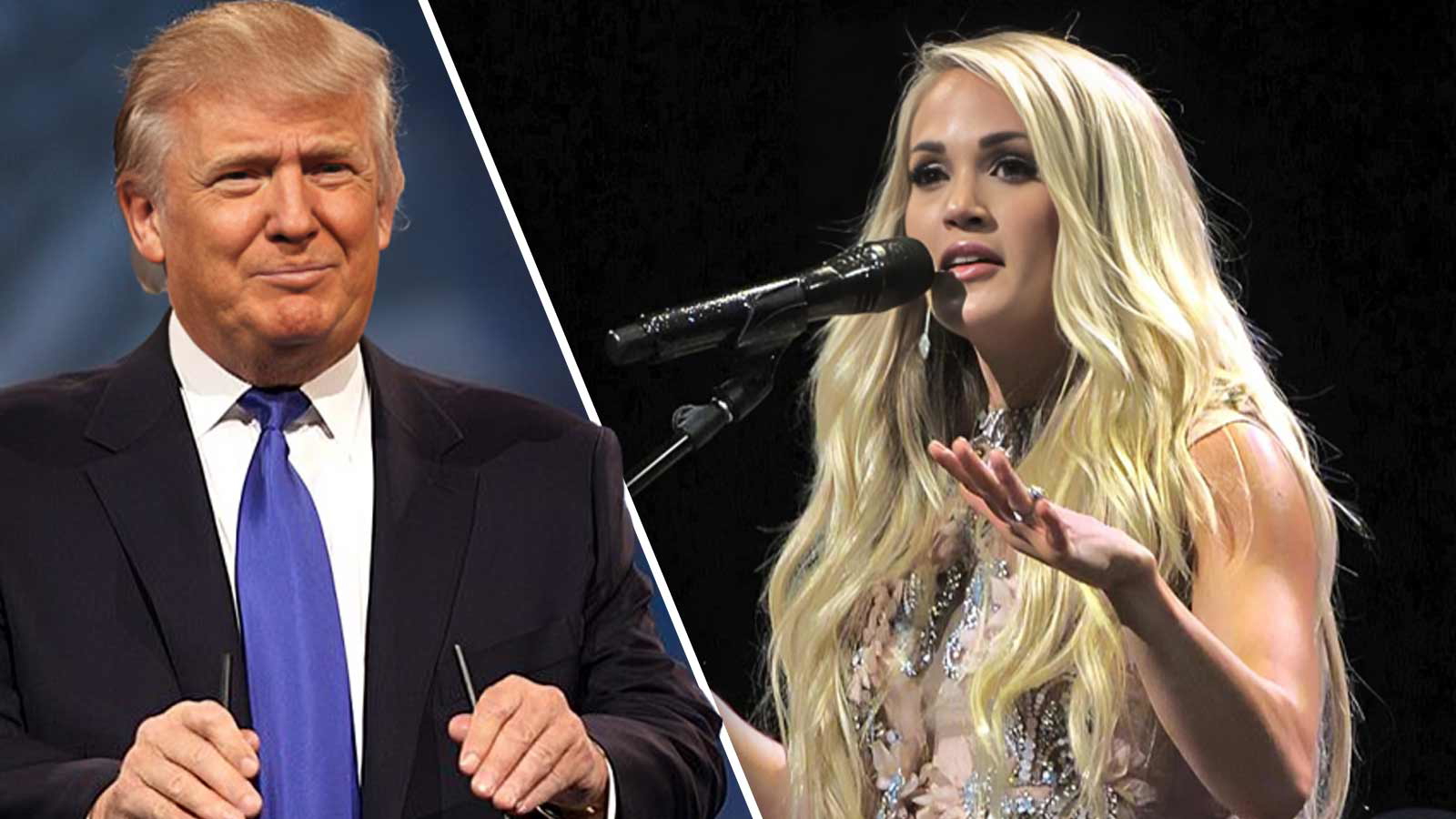 Carrie Underwood, Donald Trump