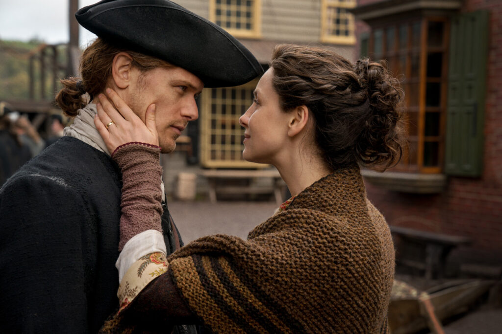 A still from Outlander 