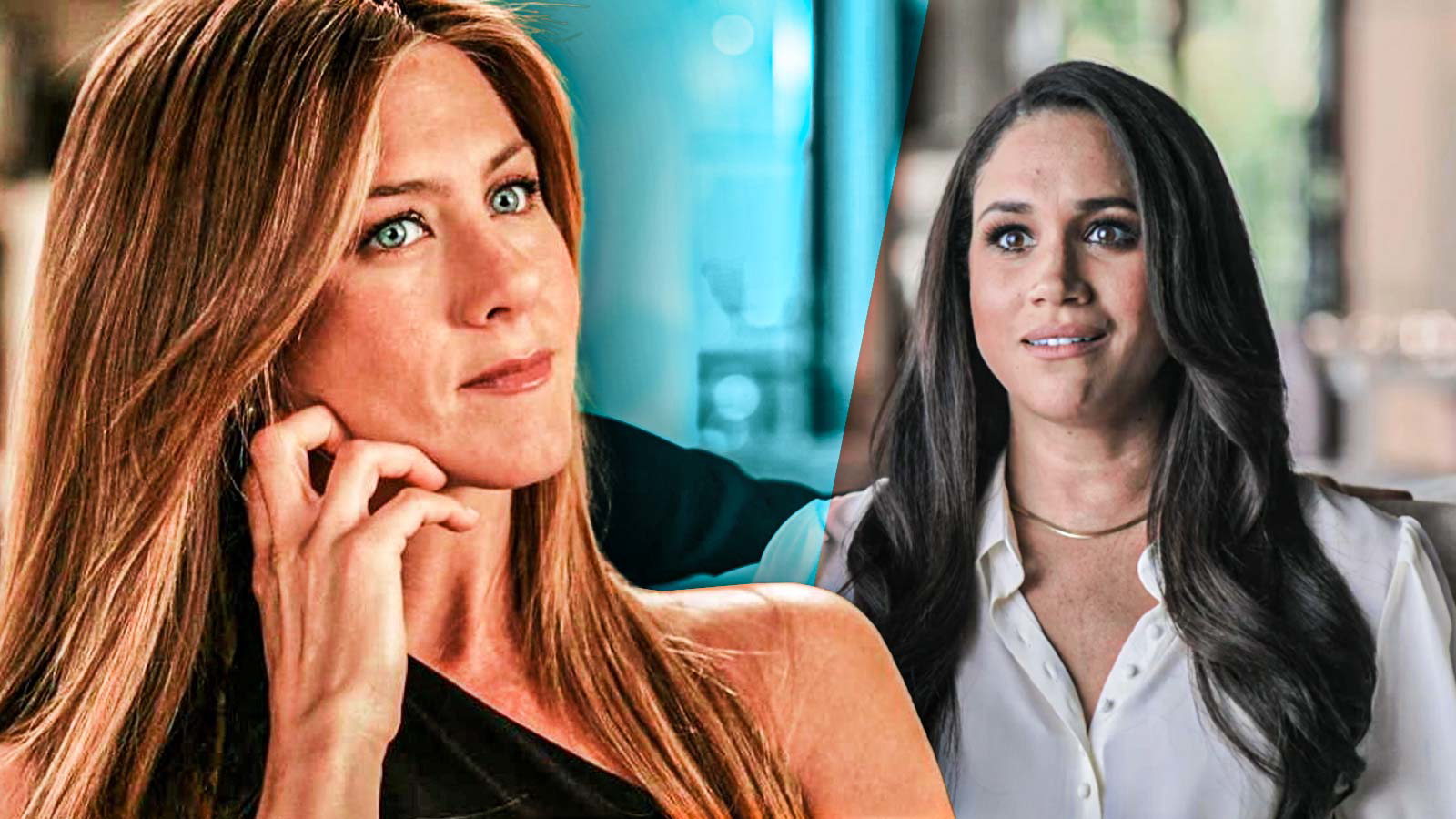 Jennifer Aniston and Meghan Markle