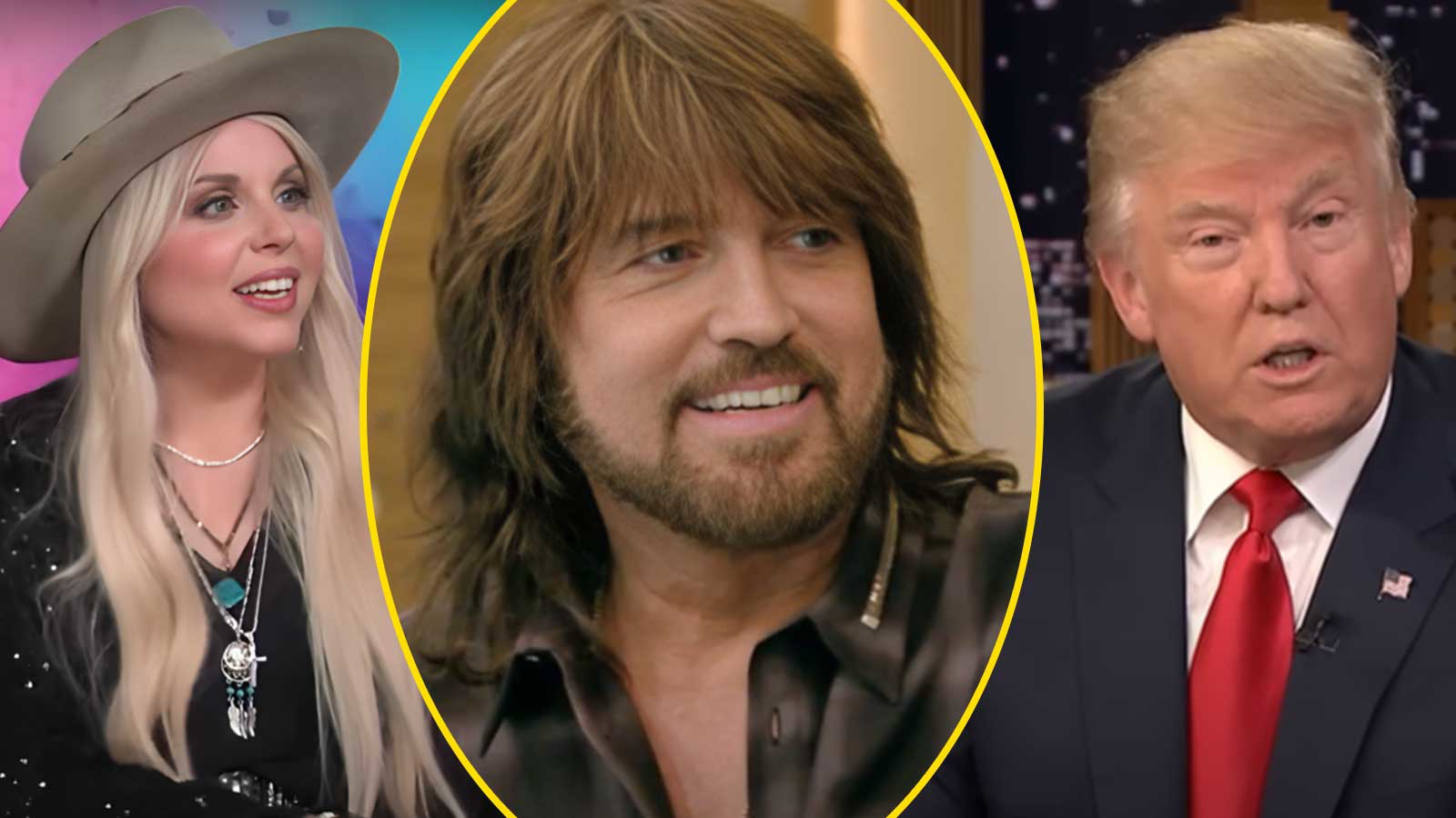 billy ray cyrus-donald trump-firerose