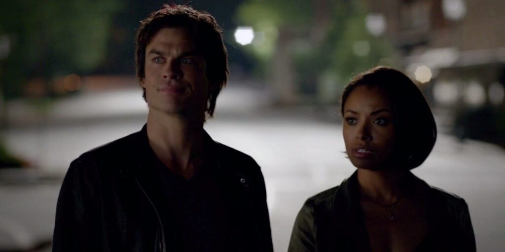 Ian Somerhalder and Kat Graham