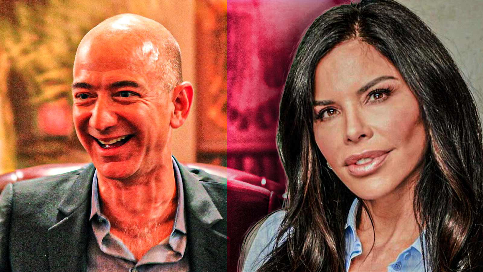 Lauren Sánchez and Jeff Bezos