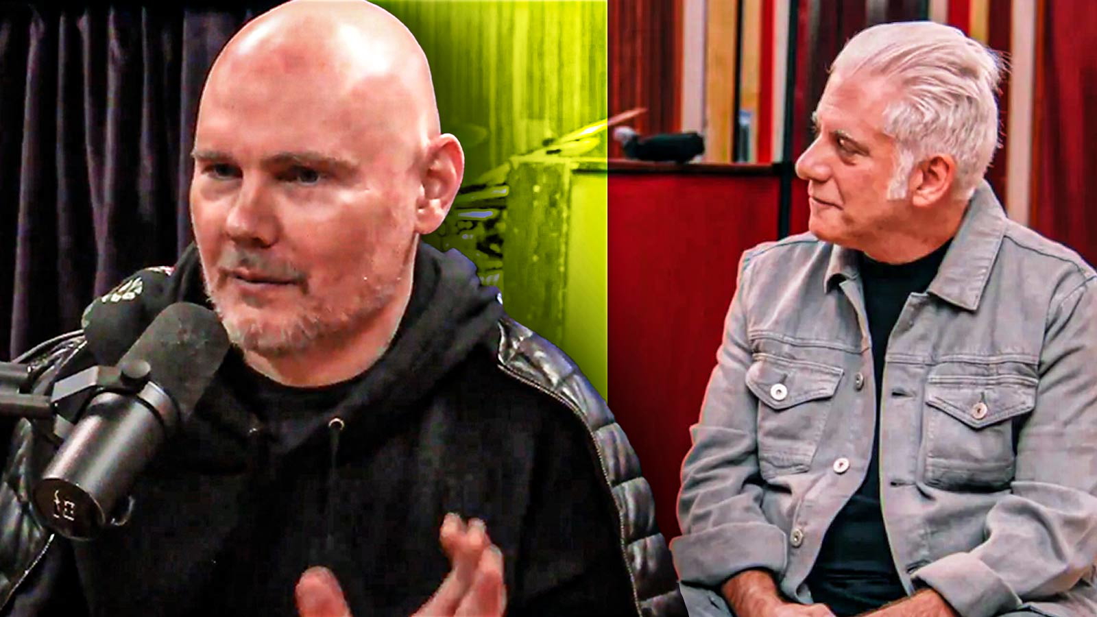 Billy Corgan and Rick Beato