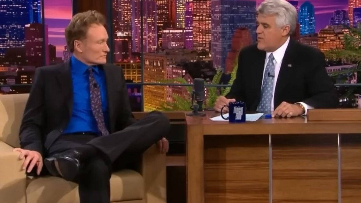 Conan O'Brien and Jay Leno