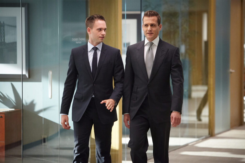 Gabriel Macht and Patrick J Adams