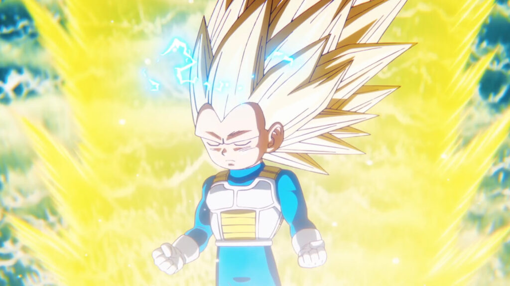 Vegeta SSJ3 in Dragon Ball DAIMA