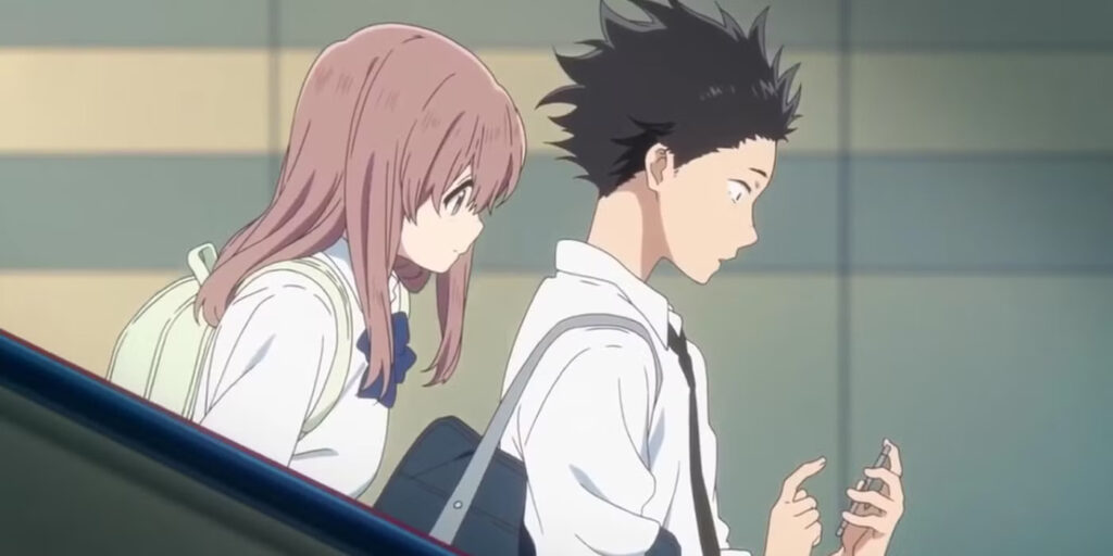 Shoya and Shoko from A Silent Voice