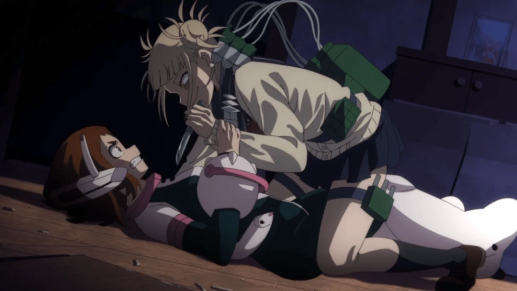 Uraraku and Toga in MHA