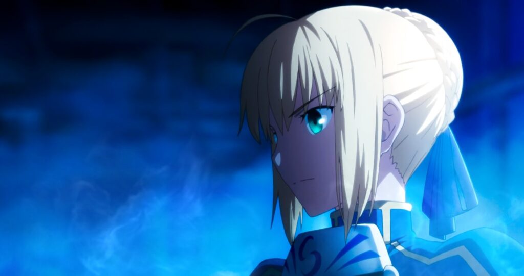 Saber or Artoria from Fate