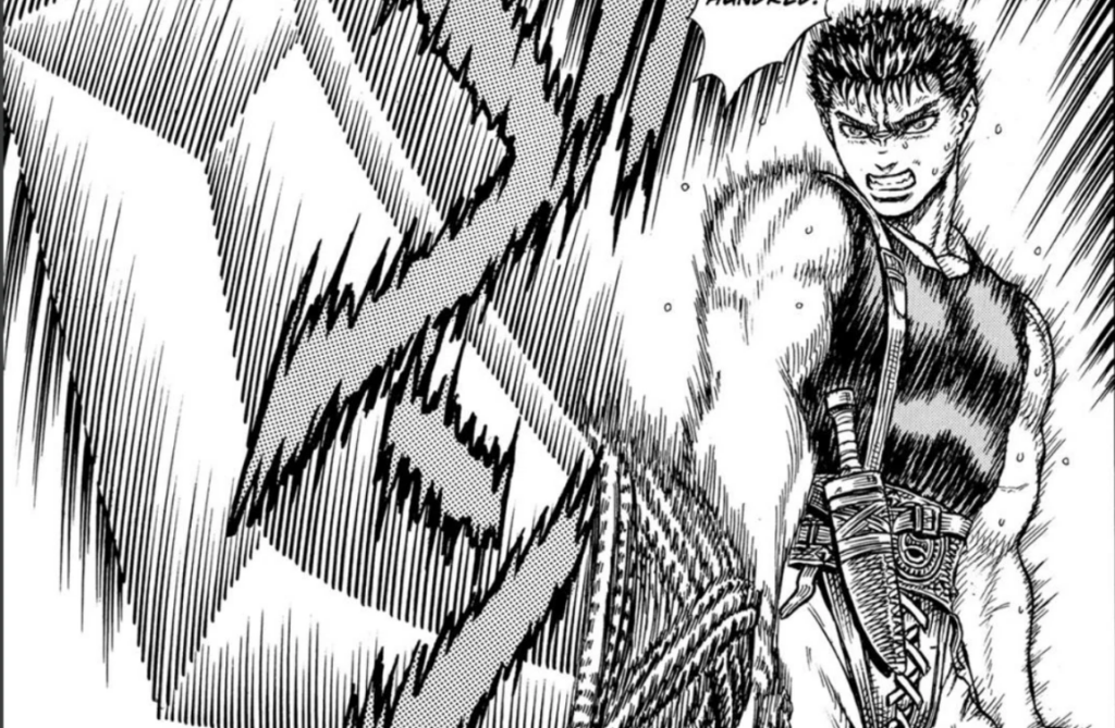 Guts from Berserk manga