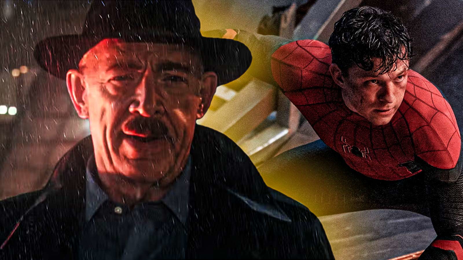 JK Simmons and Spiderman