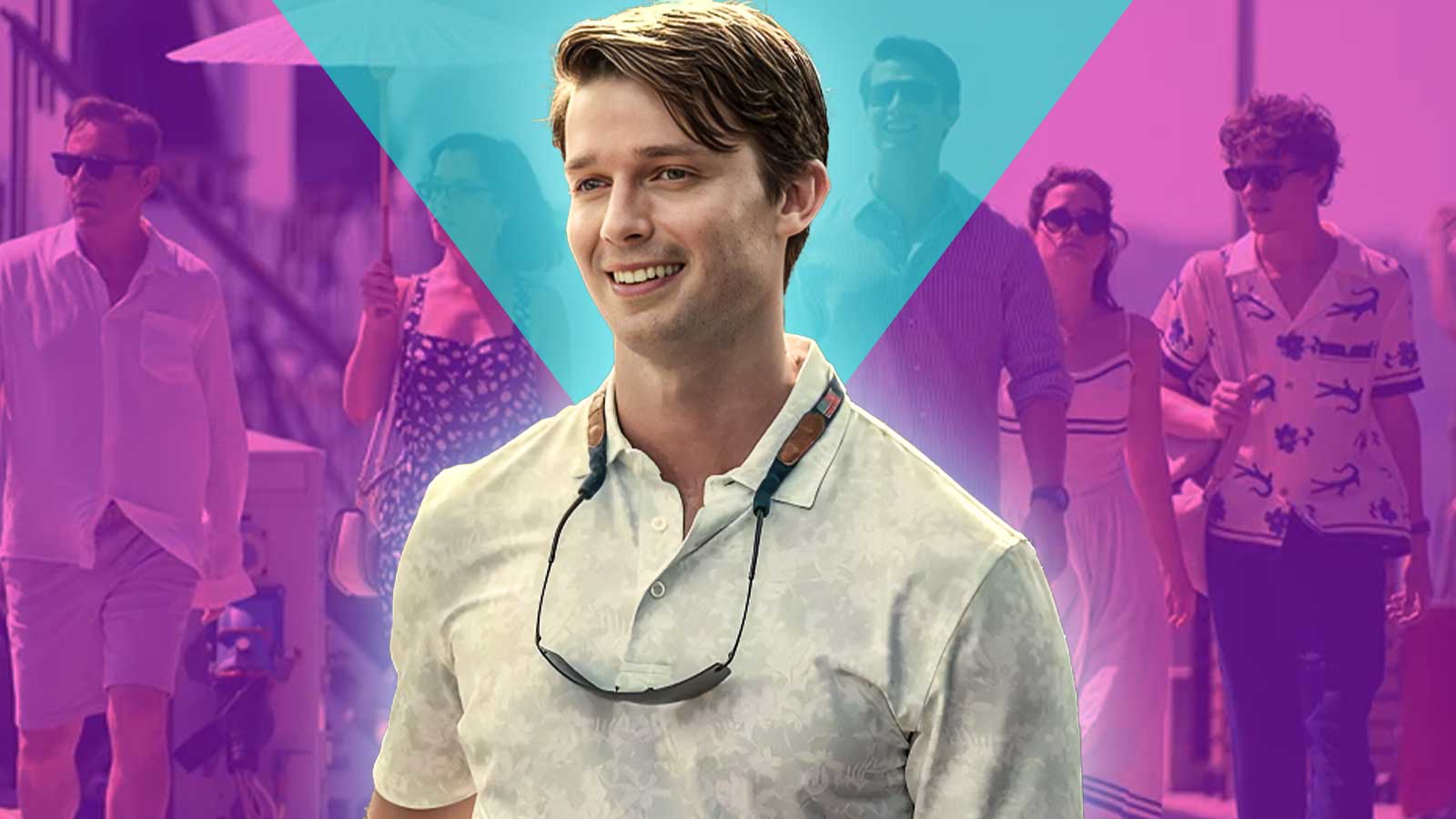 patrick schwarzenegger-the white lotus