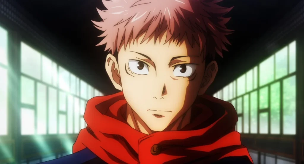 yuji as seen in jujutsu kaisen season 1 