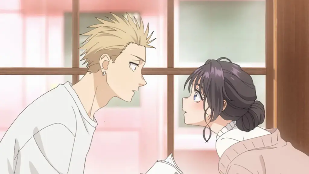 kaoruko and rintaro from fragrant flower anime