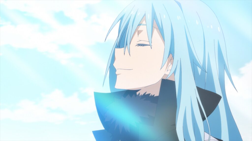 Rimuru enjoying the sun