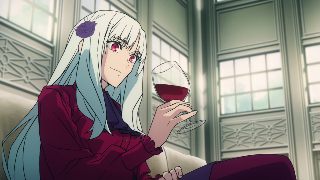 Ishtar drinking wine