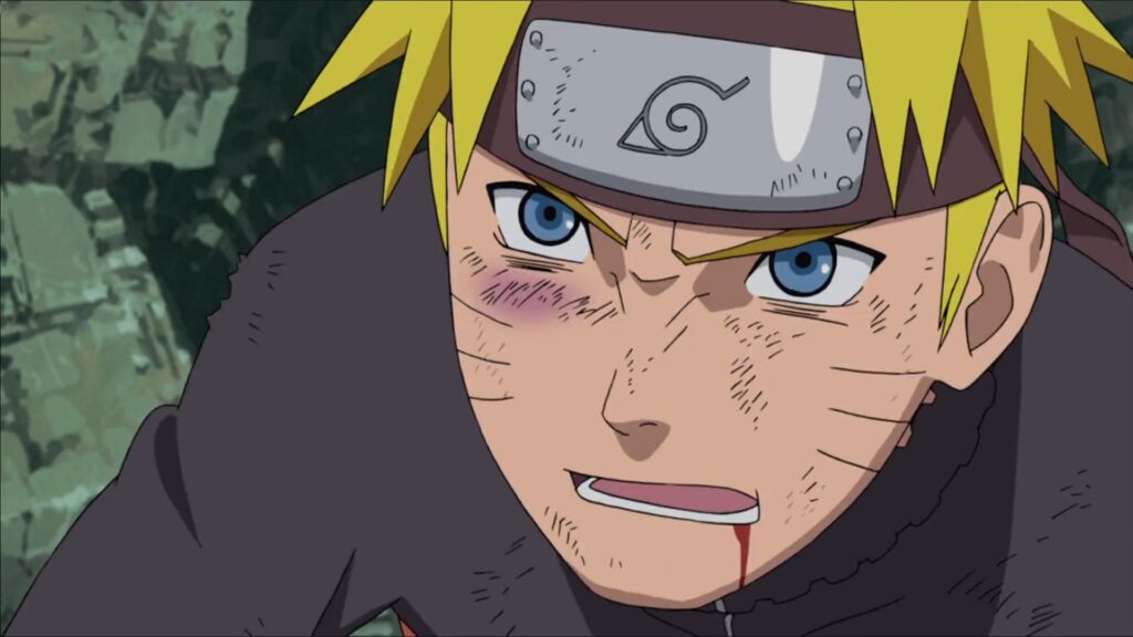 Naruto injured