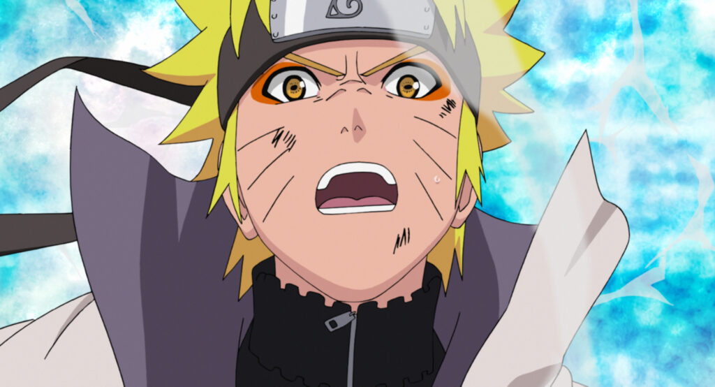 Naruto fighting