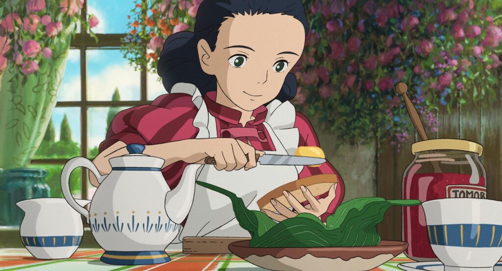 Himi making a toast