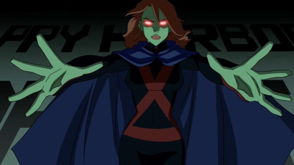Miss Martian uses her powers