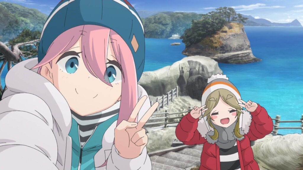 Nadeshiko and Aoi selfie