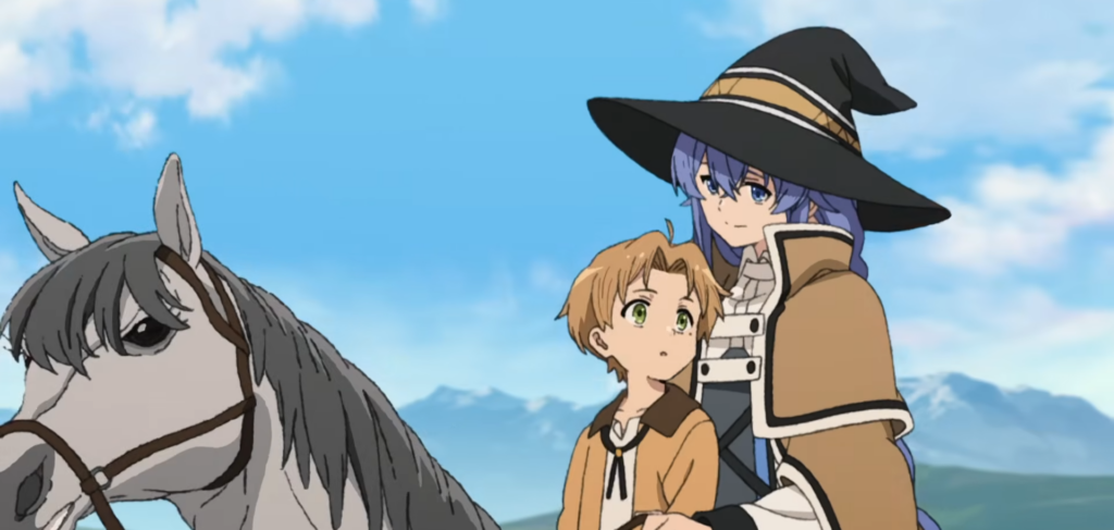 Mushoku Tensei Season 3: Release Date, Plot, Voice Cast and Everything We Know 4 Roxy and Rudeus riding a horse together