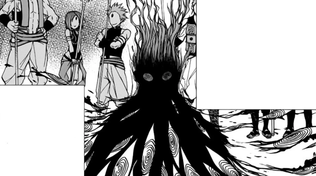 Laplace as seen in Mushoku Tensei manga