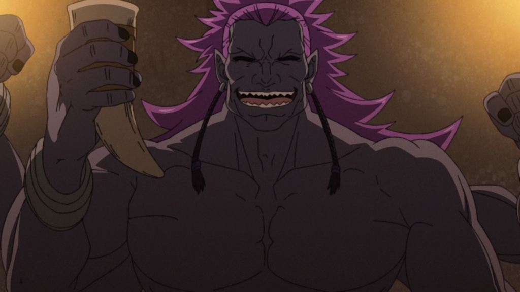 Badigadi appears in the anime