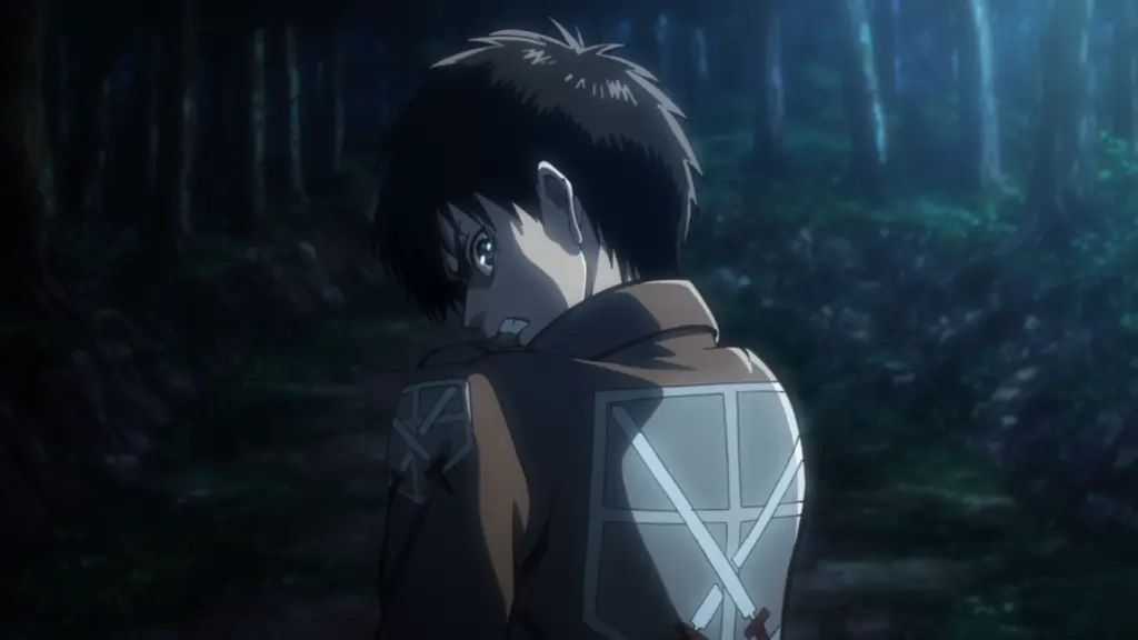 Eren is furious that he couldn't protect Christa