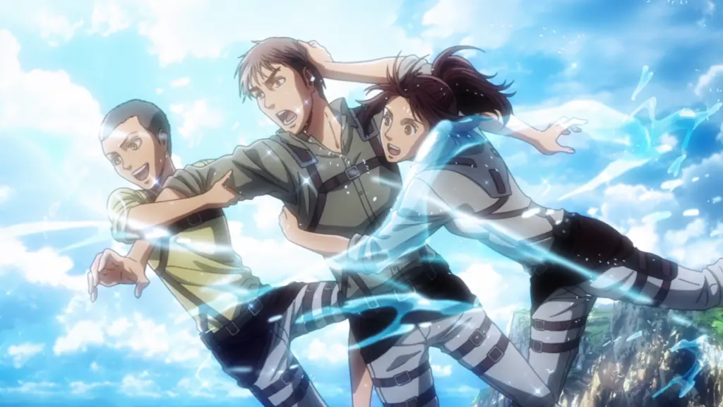 Conny, Jean, and Sasha on the beach