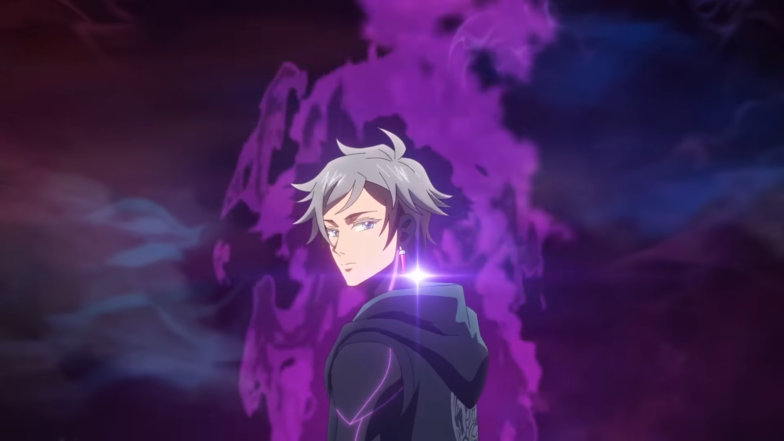 A man with dinosaur aura