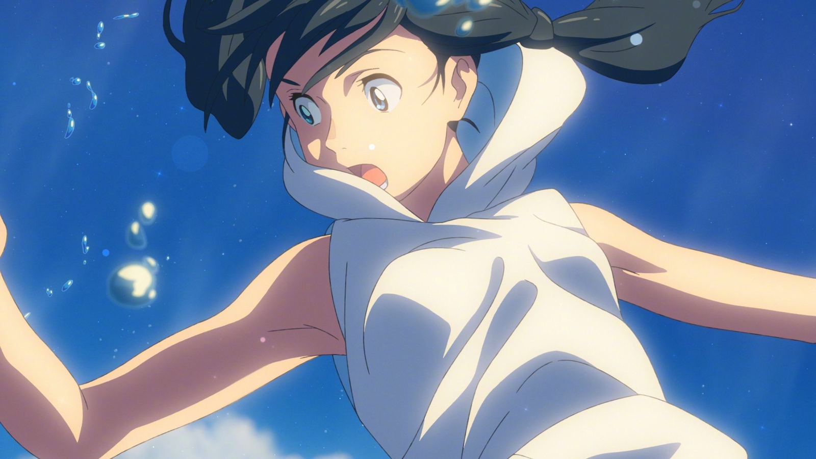 Hina falling from the sky