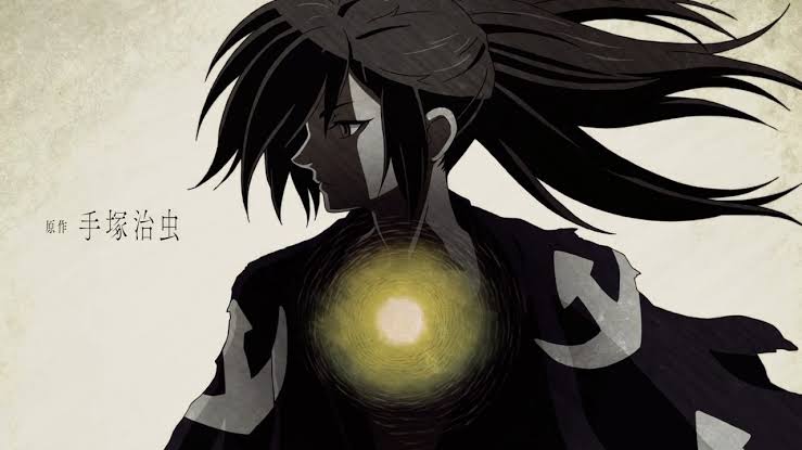 a still from the dororo anime opening